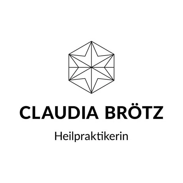Logogestaltung für eine Heilpraktikerin. Ein Kombinationslogo aus Schriftlichent und Symbol.
