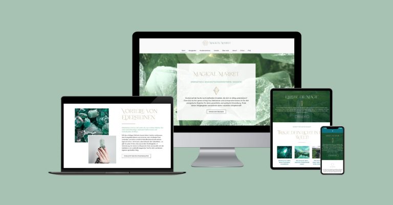 Website Kommt dir das bekannt vor auf Tablet und Laptop als Beispiel um Internetseiten erstellen zu lassen
