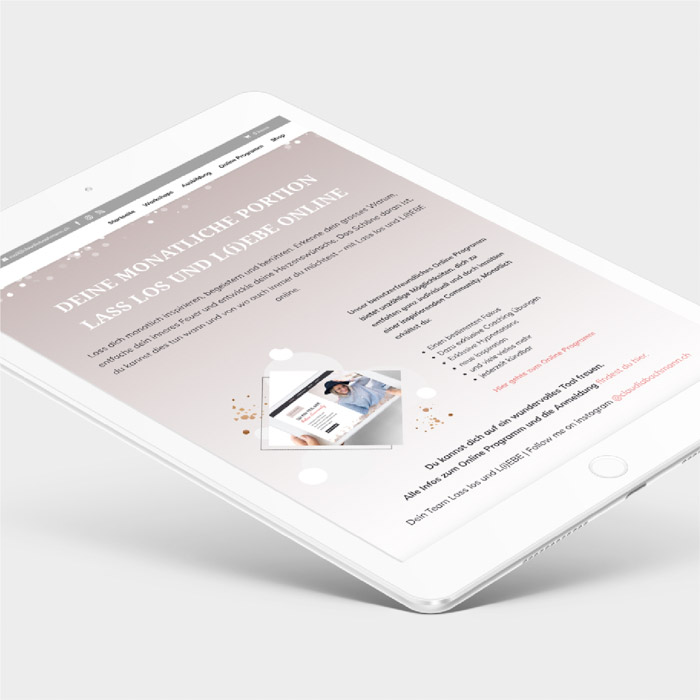 webdesign fuer coaches spirituell branding