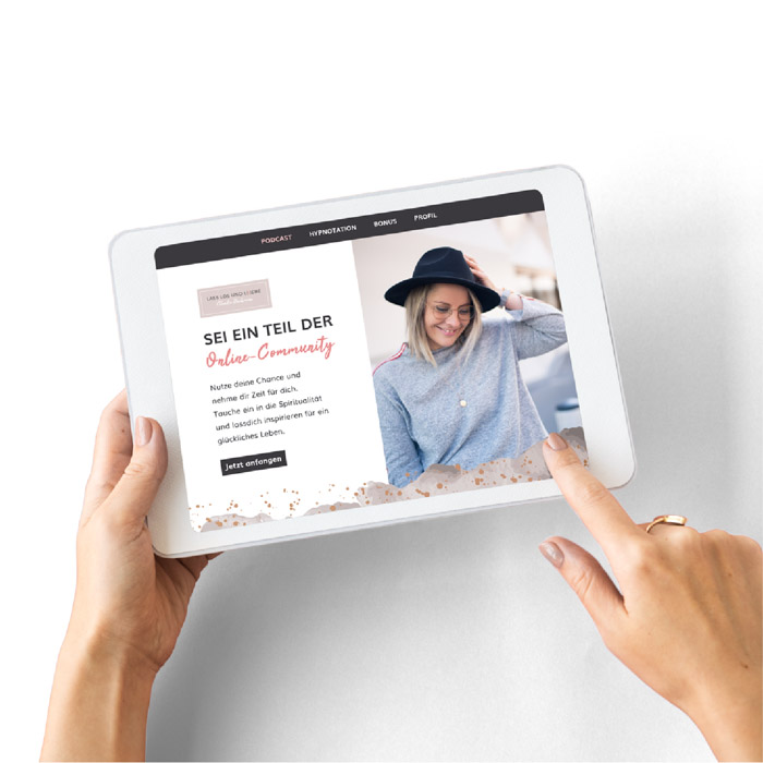 webdesign fuer coaches spirituell Brand Design