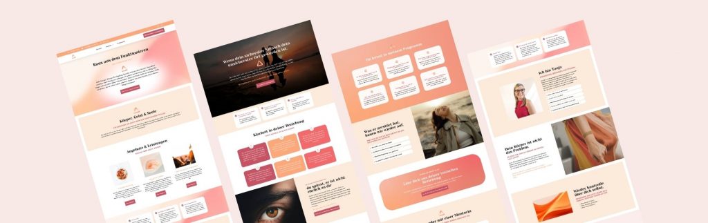 Premium Branding Webdesign für Coaching